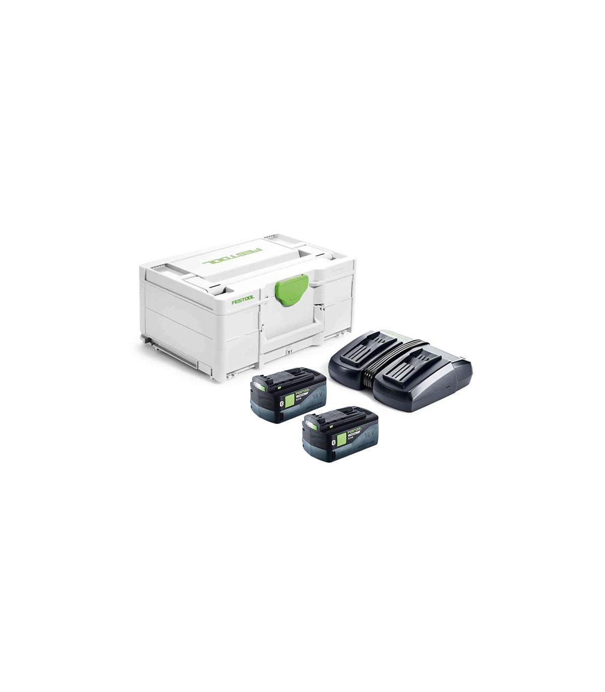 Set Énergie SYS 18V 2 x 5,0 HP-ASI /TCL 6 DUO FESTOOL
