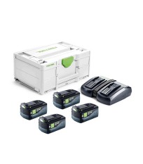 Set Énergie SYS 18V 4 x 5,0/TCL 6 DUO FESTOOL