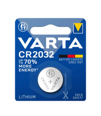 Pile bouton lithium CR2032 3V VARTA