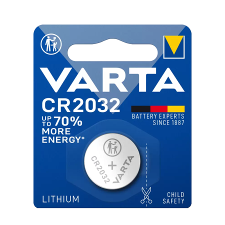 Pile bouton lithium CR2032 3V VARTA
