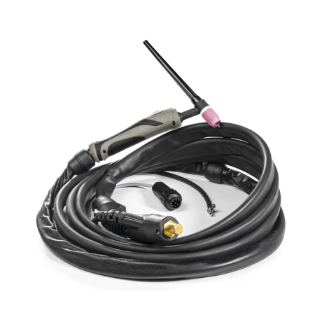 Torche TIG SR26 L - air - 4m - CONNECT. 35/50 + AMPH 7pts GYS