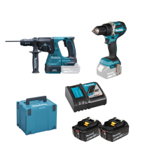 Pack de 2 machines 18V (DDF484 + DHR243) MAKITA
