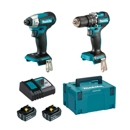 Pack de 2 machines 18V (DTD157 + DHP487) MAKITA