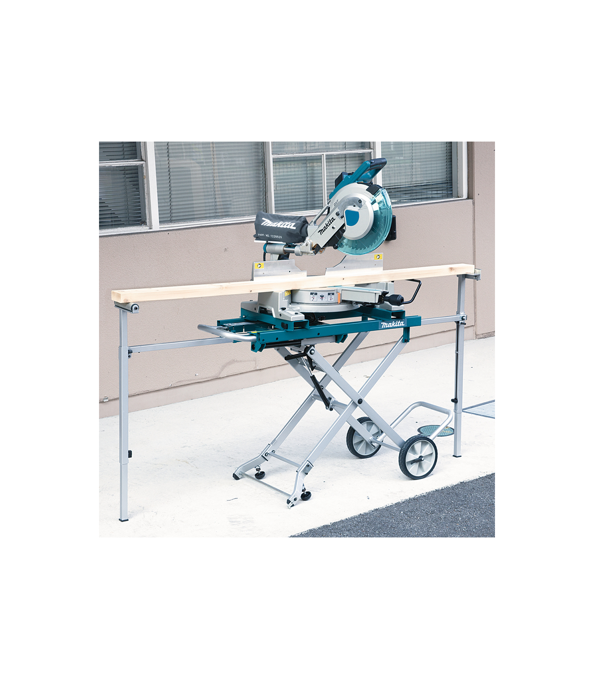 Chariot établi pour scie à onglet radiale MAKITA