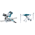 Pack Scie radiale Ø216 mm LS0815FLN + piètement DEAWST05 MAKITA