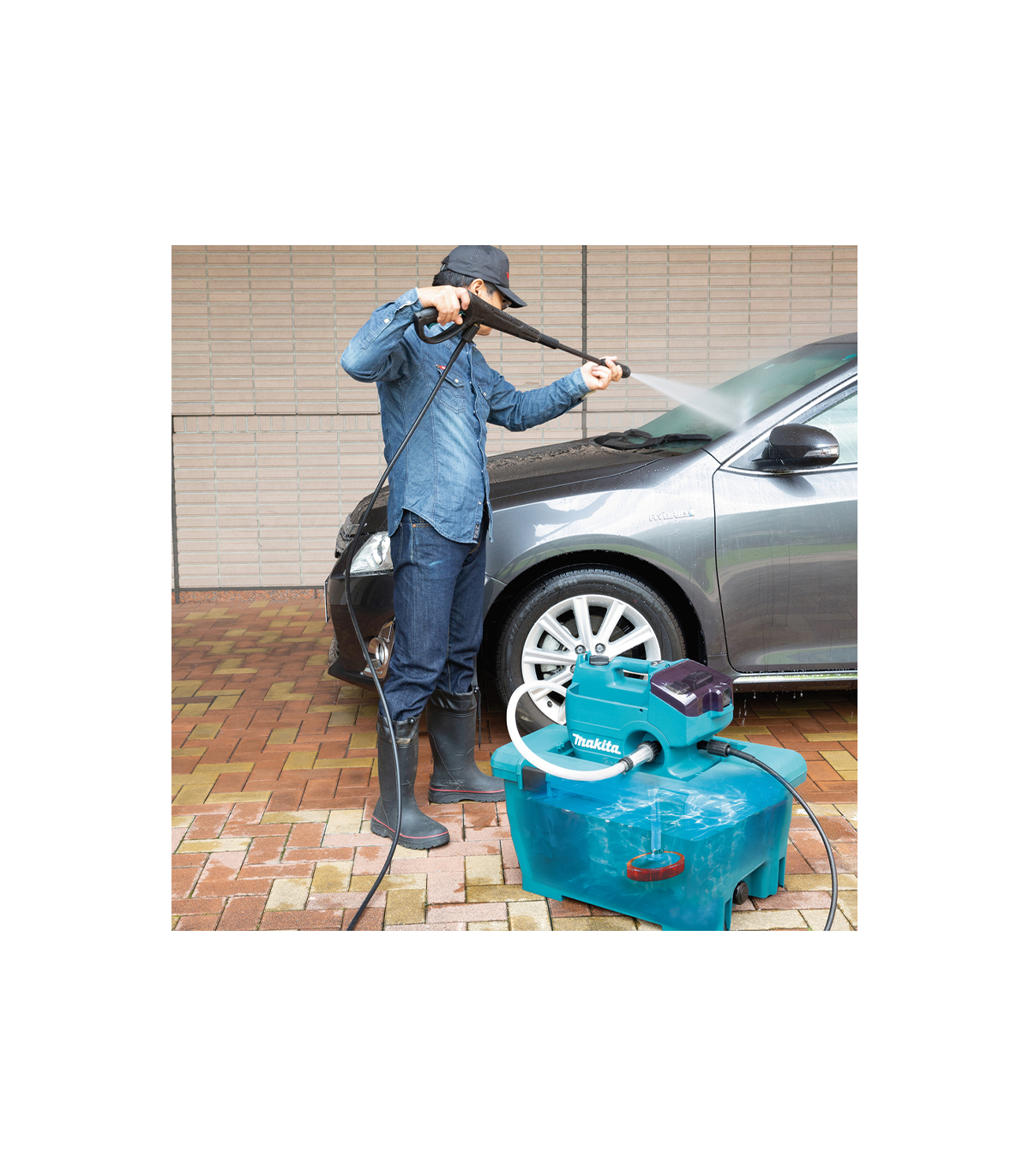 Nettoyeur haute pression 2 x 18V DHW080ZK MAKITA