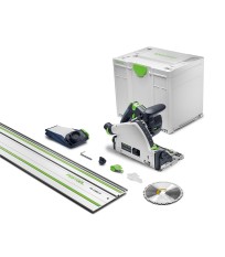 Scie circulaire plongeante Ø160 mm TSC 55 KSEB-Basic + 1 rail de guidage 1400 mm FESTOOL