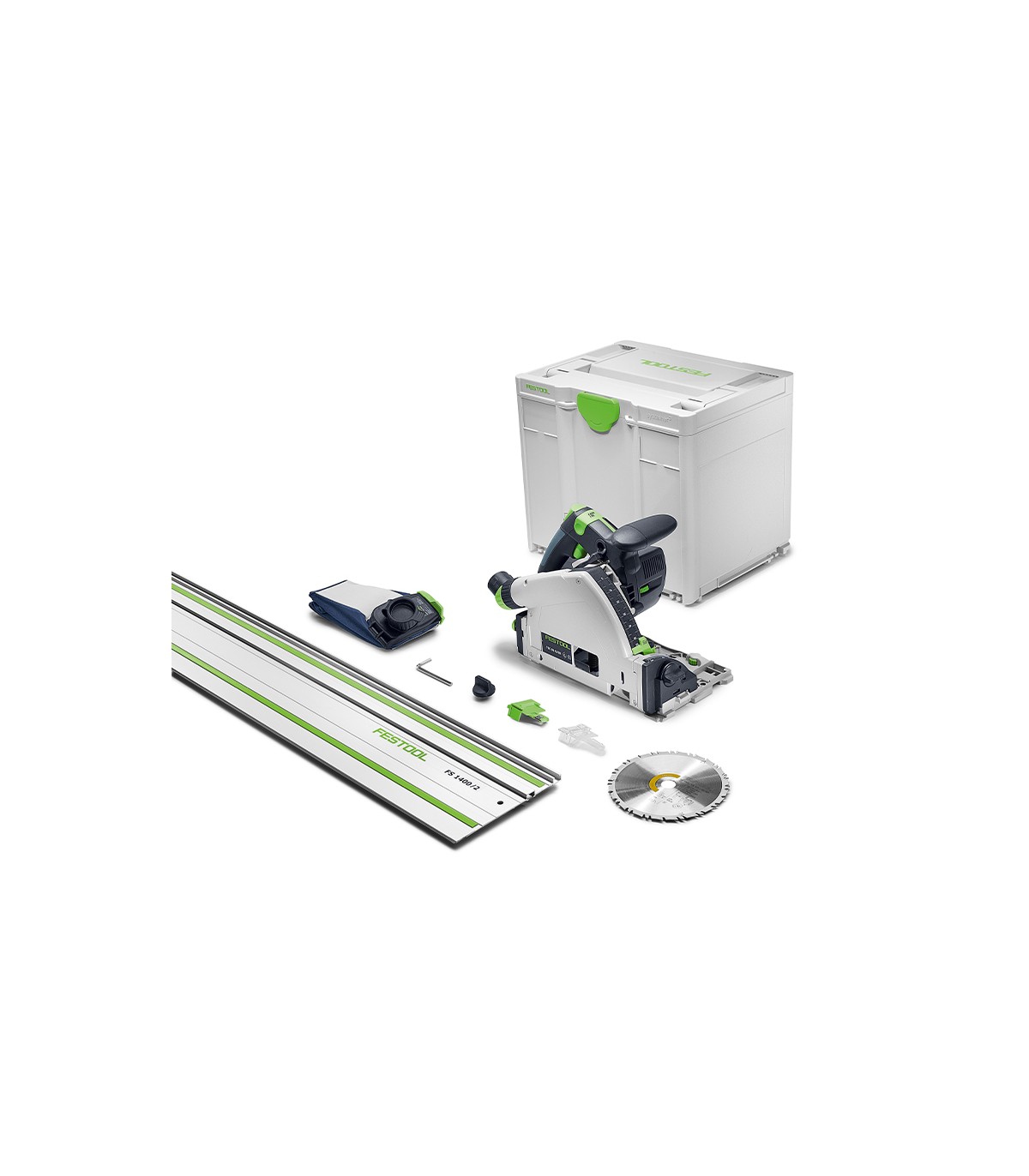 Scie circulaire plongeante Ø160 mm TSC 55 KSEB-Basic + 1 rail de guidage 1400 mm FESTOOL