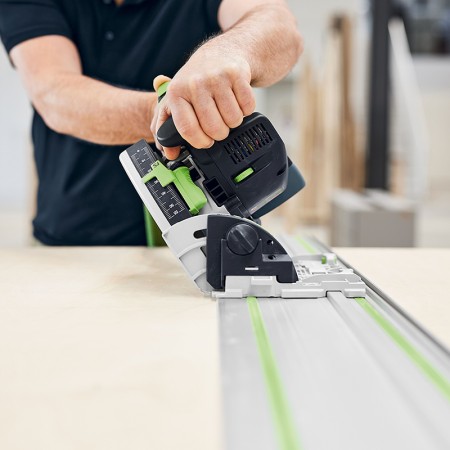 Scie circulaire plongeante Ø160 mm TSC 55 KSEB-Basic + 1 rail de guidage 1400 mm FESTOOL
