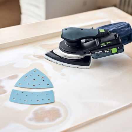 Ponceuse excentrique Delta DTSC 200-Basic + 1 batterie 18V 4 Ah + 1 chargeur TCL 6 FESTOOL