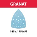 Abrasifs Granat Delta 200 145 x 195 mm FESTOOL