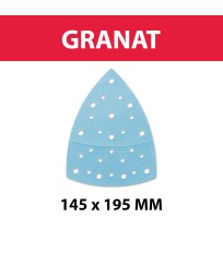 Abrasifs Granat Delta 200 145 x 195 mm FESTOOL