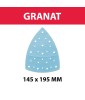 Abrasifs Granat Delta 200 145 x 195 mm FESTOOL