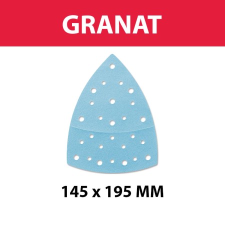 Abrasifs Granat Delta 200 145 x 195 mm FESTOOL