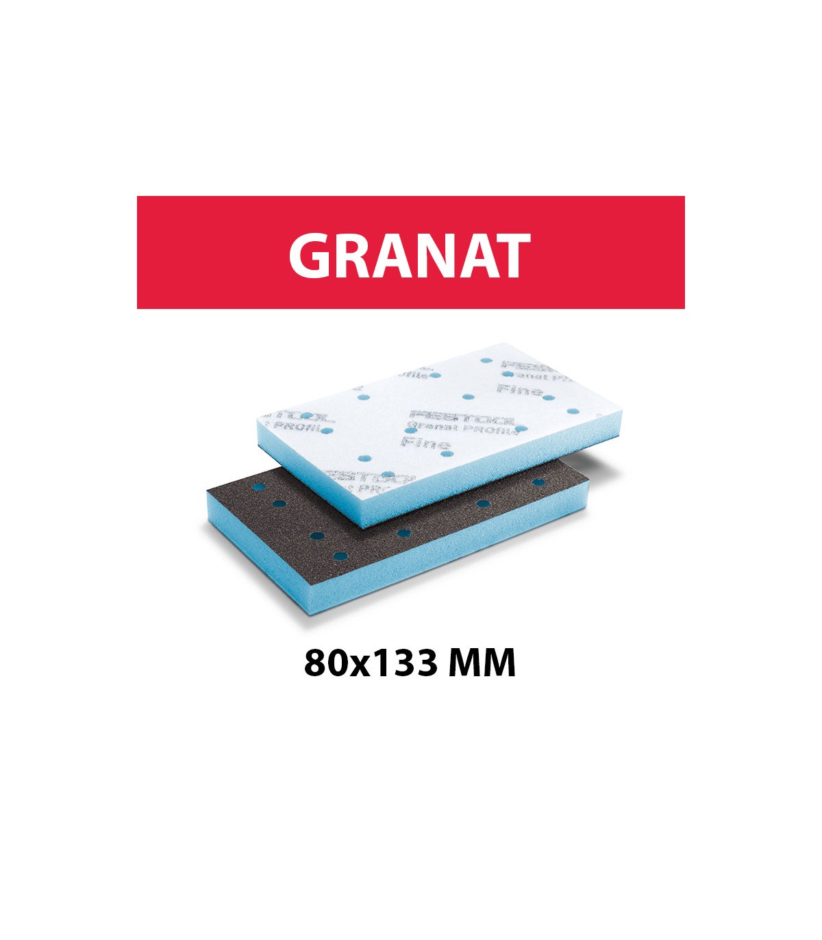 Abrasif Granat PROfile 80x133mm FESTOOL