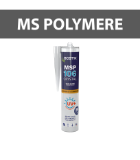 Mastic-colle polymère "MSP106" Crystal Transparent 290ml BOSTIK