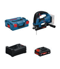 Scie sauteuse EXPERT EXST18V-155B + 1 Batterie EXPERT 4 Ah + 1 Chargeur GAL 12V/18V-80 BOSCH