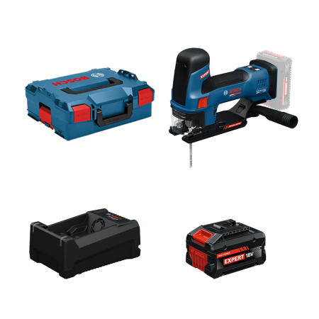 Scie sauteuse EXPERT EXST 18V-155 S + 1 Batterie EXPERT 5,5 Ah + 1 Chargeur GAL 12V/18V-80 BOSCH