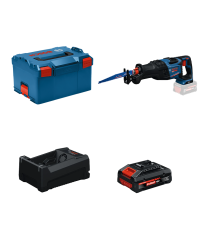 Scie sabre EXSAB 18V-32 + 1 Batterie EXPERT 4 Ah + 1 Chargeur GAL 12V/18V-80 BOSCH