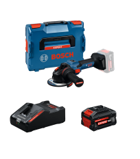 Meuleuse Ø125 mm EXPERT EXWS18V-15S + 1 Batterie EXPERT 8 Ah + 1 Chargeur EXAL18V-160 BOSCH