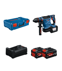 Perforateur SDS Plus EXPERT EXBH18V-32F + 2 Batteries EXPERT 5,5 Ah + 1 Chargeur GAL 12V/18V-80 BOSCH