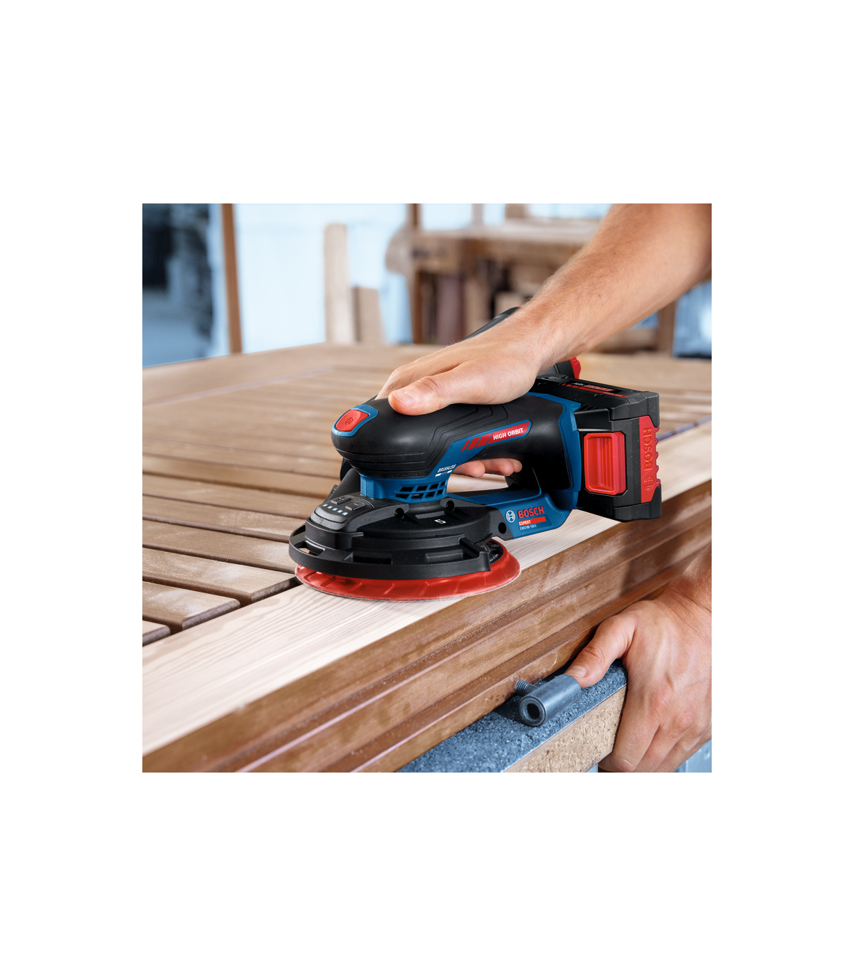 Ponceuse excentrique Ø150 mm EXPERT EXEX18V-150-5 BOSCH
