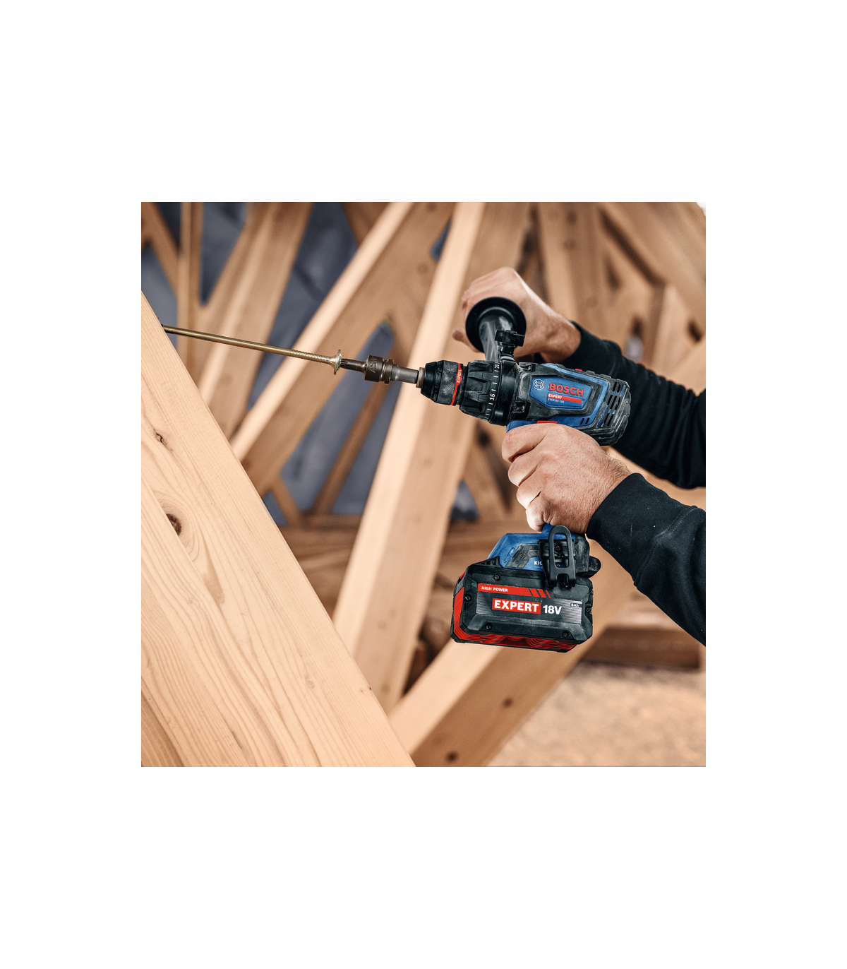 Perceuse visseuse à percussions EXPERT EXSB 18V-150 BOSCH