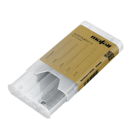 Lot de 18 lames de scie W2, W5, W7, W8 et CUnex W1 MAFELL
