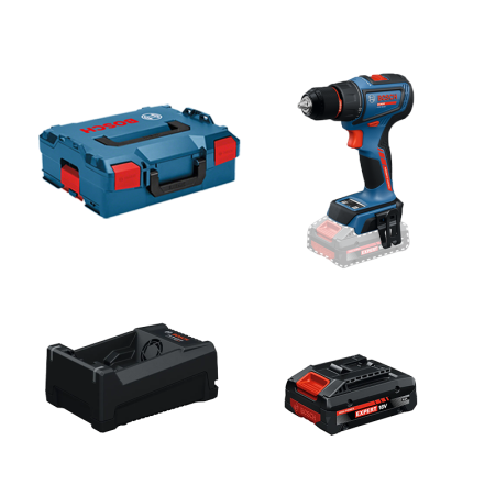 Perceuse visseuse EXPERT EXSR18V-90 + 1 Batterie EXPERT 4 Ah + 1 Chargeur GAL 12V/18V-80 BOSCH