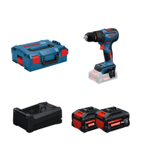 Perceuse visseuse à percussion EXPERT EXSB18V-90 + 2 Batteries EXPERT 5,5 Ah + 1 Chargeur GAL 12V/18V-80 BOSCH
