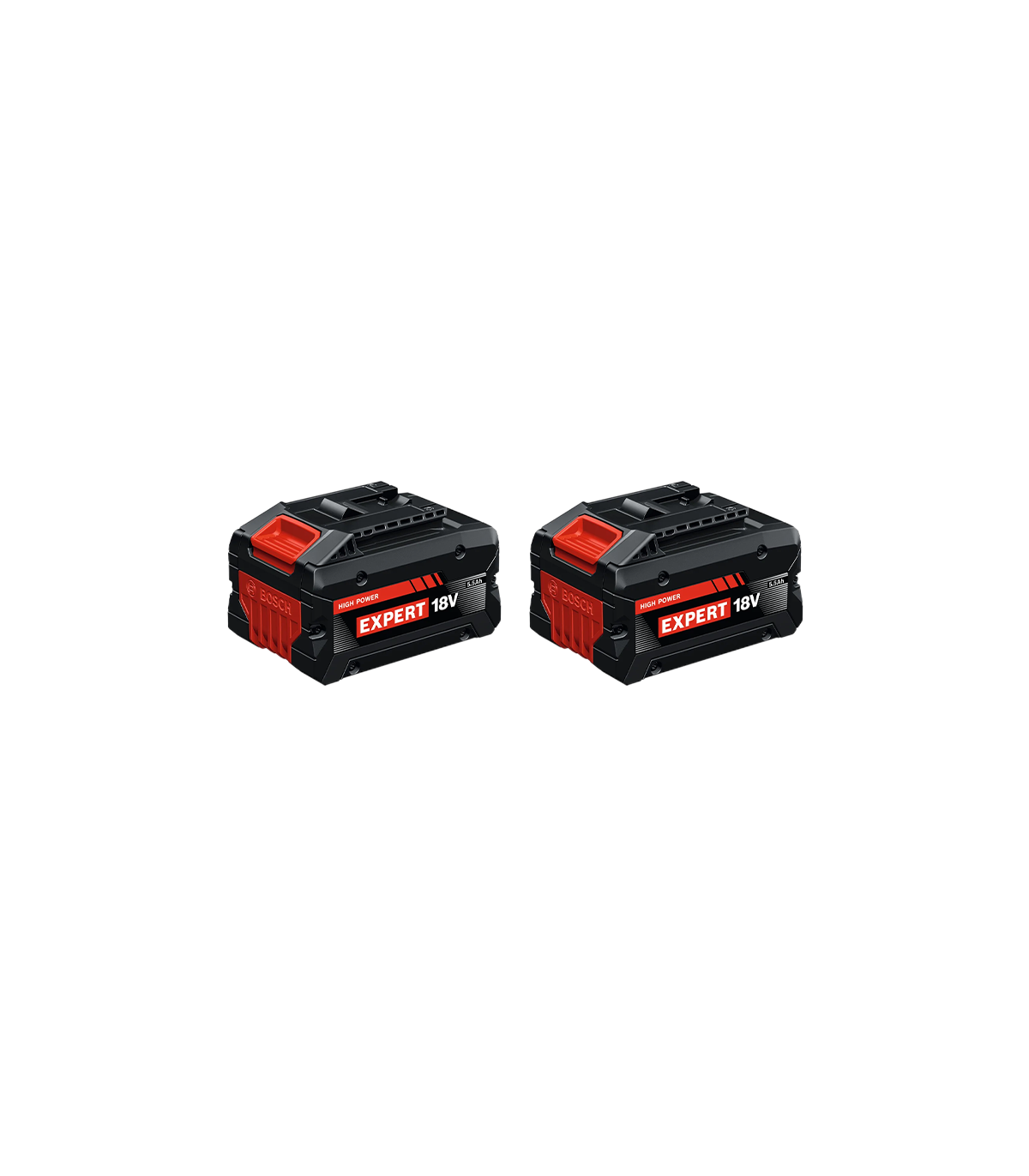 Pack de 2 Batteries EXPERT EXBA18V-55 5.5 Ah BOSCH