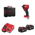 2 batteries 5 Ah + chargeur M12-18 FC