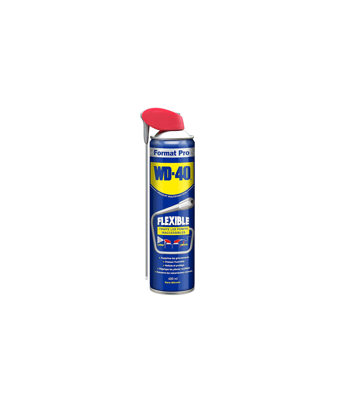 Lubrifiant spray multifonction flexible 500ml WD-40
