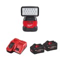 2 batteries HB 8 Ah + chargeur M12-18 FC
