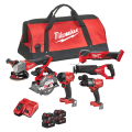 Pack 6 outils 18V M18 FPP6HF-504B (FPD3 + FID3 + FSAG125X + FMT + FCS552 + FSZ) MILWAUKEE