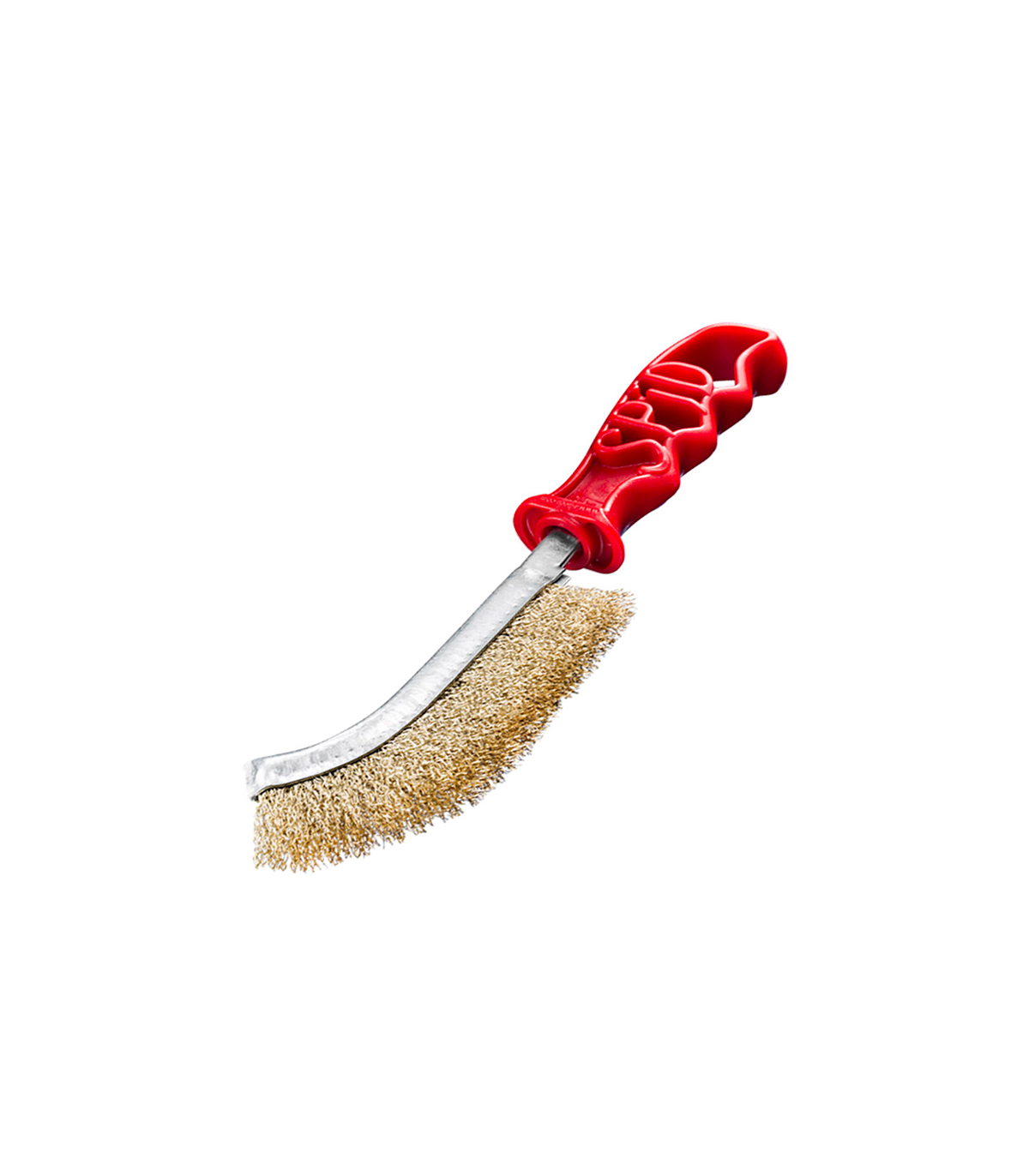 Brosse métallique convexe manche plastique SITBRUSH