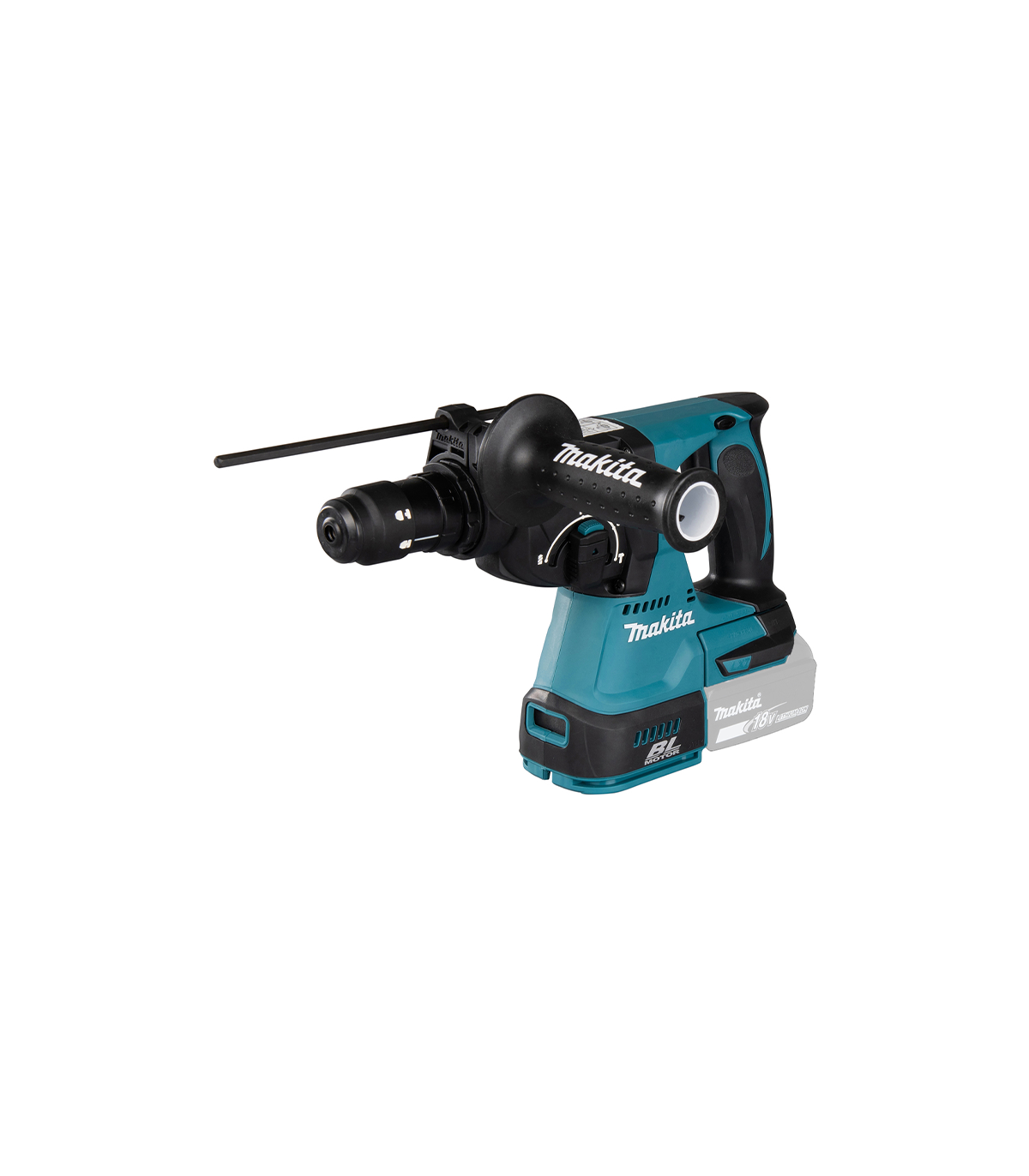 Pack de 4 machines 18V DLX4195JX1 (DGA504 + DHP489 + DHR243 + DTD173) MAKITA