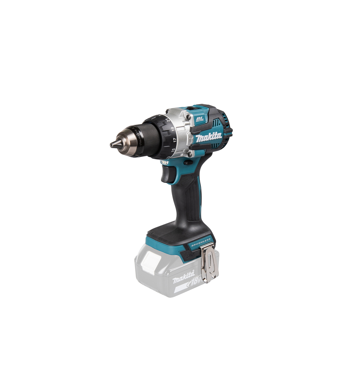 Pack de 4 machines 18V DLX4195JX1 (DGA504 + DHP489 + DHR243 + DTD173) MAKITA