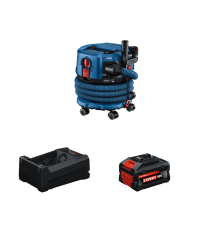 Aspirateur GAS 18V-12 MC + 1 Batterie EXPERT 5,5 Ah + 1 Chargeur GAL 12V/18V-80 BOSCH