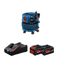 Aspirateur GAS 18V-12 MC + 2 Batteries EXPERT 8 Ah + 1 Chargeur EXAL18V-160 BOSCH