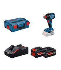 Visseuse à chocs / boulonneuse GDX 18V-210 C + 2 Batteries EXPERT 8 Ah + 1 Chargeur EXAL18V-160 BOSCH