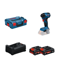 Visseuse à chocs GDR 18V-220 C  + 2 Batteries EXPERT 4 Ah + 1 Chargeur GAL 12V/18V-80 BOSCH