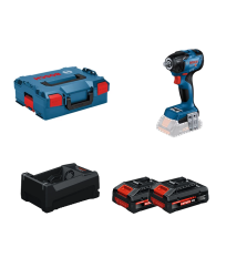 Boulonneuse GDS 18V-210 C + 2 Batteries EXPERT 4 Ah + 1 Chargeur GAL 12V/18V-80 BOSCH