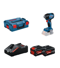 Boulonneuse GDS 18V-210 C + 2 Batteries EXPERT 8 Ah + 1 Chargeur EXAL18V-160 BOSCH