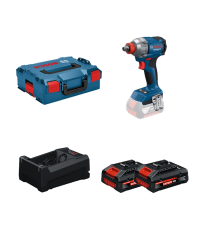 Visseuse à chocs / boulonneuse GDX 18V-285 + 2 Batteries EXPERT 4 Ah + 1 Chargeur GAL 12V/18V-80 BOSCH