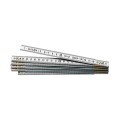 Mesure pliante aluminium noir 2m WILMART