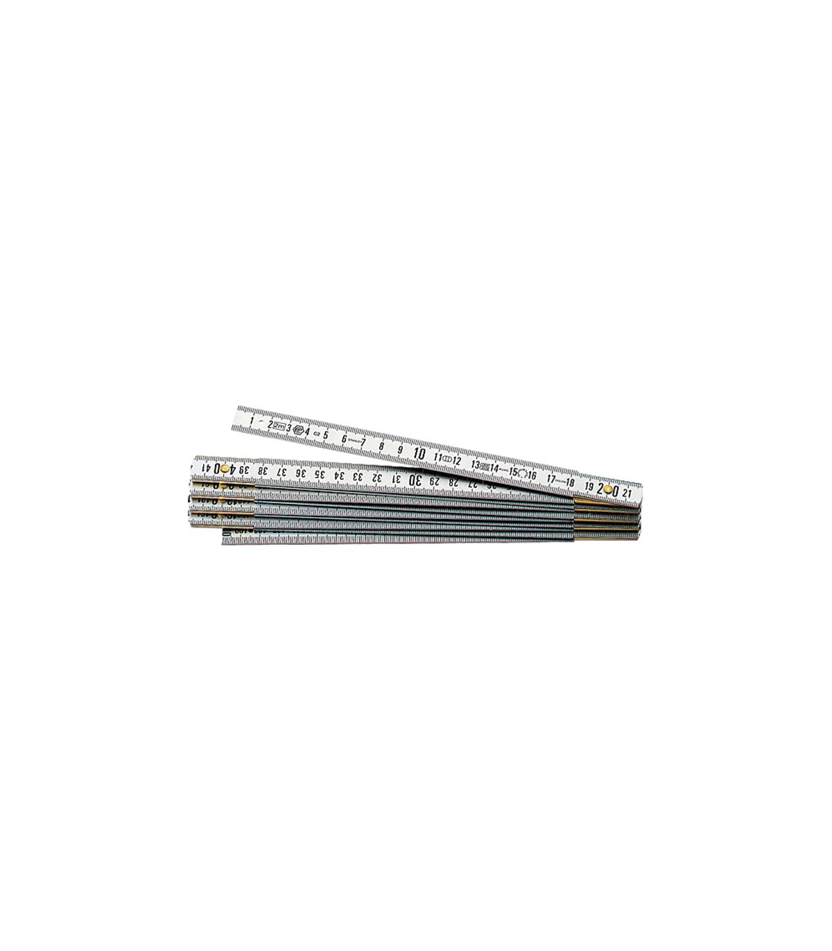 Mesure pliante aluminium noir 2m WILMART
