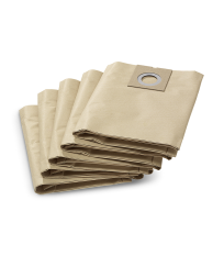 Lot de 5 Sacs filtrants papier pour aspirateur NT 27/1 KARCHER
