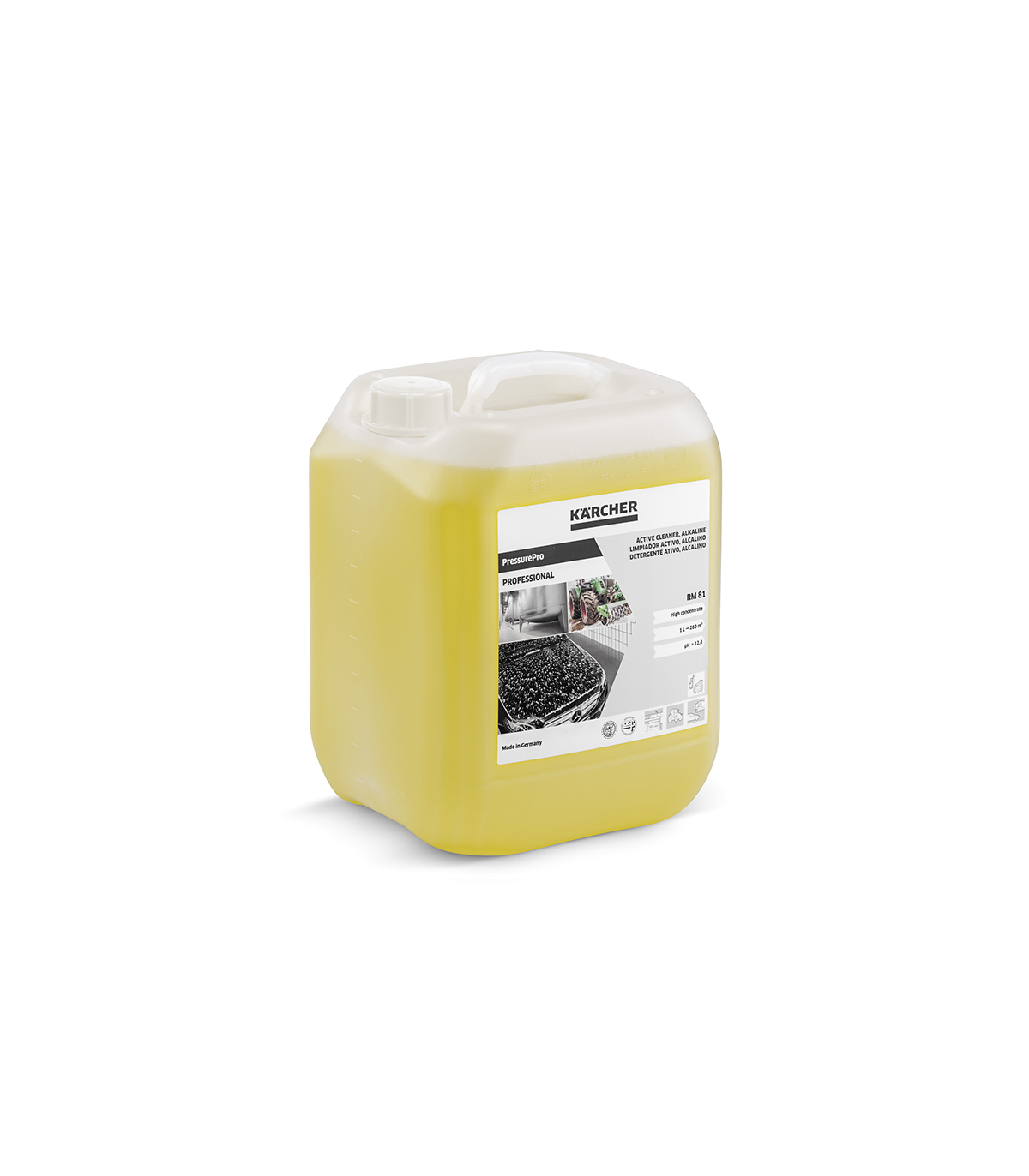 Nettoyant-dégraissant 10L PressurePro RM 81 alcalin KARCHER