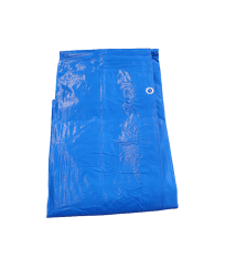 Bâche de protection bleue 120g/m² 5x8 m TRENOIS